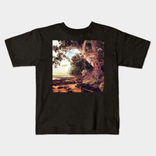 Quandamooka Country - North Stradbroke Island Australia Kids T-Shirt